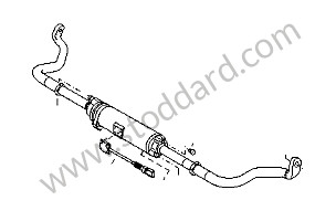 STABILISER 34,60 MM / FRONT / OPTION: AIR SUSPENSION WITH LEVEL CONTROL AND HEIGHT AJUSTMENT (PASM) (Option code: I1BK) / OPTION: ANTI ROLL BAR FRONT DISENGAGEABLE (Option code: I0AG) (95534370201)