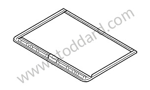 ROOFLINER FRAME STEEL GREY / STEEL GREY (5E5) / ALCANTARA (955564024015E5)