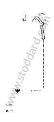 HOT AIR DUCT OPTION: AUXILIARY HEATER WITH INTEGRATED TIMER (Option code: I7VE), OPTION: 4 ZONE AIR CONDITIONING SYSTEM (Option code: I9AH) / From the serial number 9P6LA 41357, OPTION: AUXILIARY HEATER WITH INTEGRATED TIMER (Option code: I7VE), OPTION: AUXILIARY HEATER WITH INTEGRATED TIMER AND REMONTE CONTROL (Option code: I7VL), OPTION: 4 ZONE AIR CONDITIONING SYSTEM (Option code: I9AH) (95557292603)
