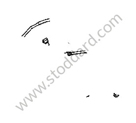 PRESSURE LINE Left-hand drive / From the serial number 9P6LA 82498, OPTION: AIR CONDITIONING SYSTEM MECHANICAL CONTROL (Option code: I9AB), OPTION: CLIMATRONIC FREE OF CFCS (Option code: I9AD), OPTION: 4 ZONE AIR CONDITIONING SYSTEM (Option code: I9AH) (95557308002)