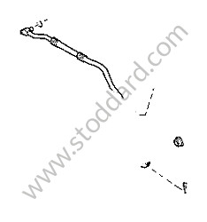 INTAKE PIPE Left-hand drive / From the serial number 9P6LA  05840, OPTION: 4 ZONE AIR CONDITIONING SYSTEM (Option code: I9AH) (95557309502)