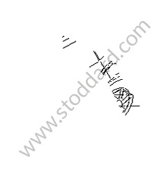 INTAKE PIPE Left-hand drive / From the serial number 9P6LA 82498, OPTION: AIR CONDITIONING SYSTEM MECHANICAL CONTROL (Option code: I9AB), OPTION: CLIMATRONIC FREE OF CFCS (Option code: I9AD), OPTION: 4 ZONE AIR CONDITIONING SYSTEM (Option code: I9AH) (95557309502)