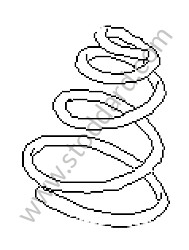 COIL SPRING OPTION: STANDARD CHASSIS (Option code: I029) (99734353343504)