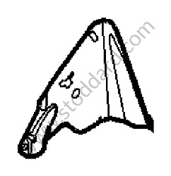 BRACKET REAR LEFT (99750479700GRV)