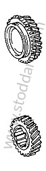 GEAR SET 5TH GEAR / 23/28 RATIO (90130291010)