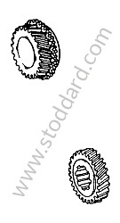 GEAR SET 3RD GEAR / 23/28 RATIO (90130291010)