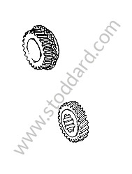 GEAR SET 3RD GEAR / 23/28 RATIO (90130291010)