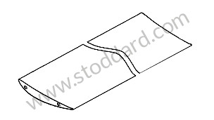 SPOILER CARBON WITH WING PLATE  PRIME COATED CARBON / OPTION: VERSION FOR JAPAN (Option code: I193) (99751216593)