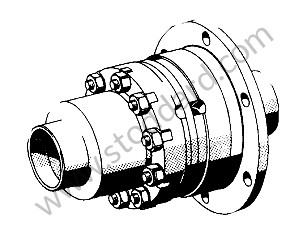 SELF-LOCKING, LIMITED SLIP DRIVE AXLE ASSEMBLY 356 BOX 741  (99A000133468)
