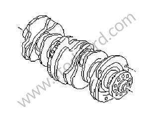 Crankshaft / connecting rod for Porsche Cayenne 955 03-06 &bull; 2003 &bull; Cayenne V6 &bull; Manual Gearbox, 6 Speed