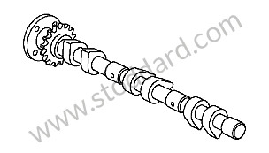 CAMSHAFT EXHAUST / CYLINDER 1-2-3 (99610506302)