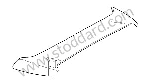 REAR SPOILER  (99751226181)
