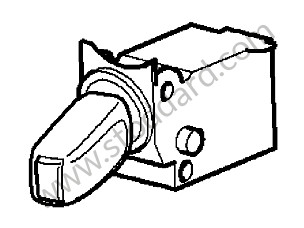 SWITCH black / black (01C) / OPTION: ON-BOARD COMPUTER (Option code: I659), OPTION: VOICE CONTROL SYSTEM (Option code: I671) (9976132670001C)