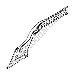 BRACKET REAR RIGHT (98750117802GRV)