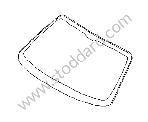 WINDSCREEN OPTION: AUTOMATICALLY DIMMABLE INTERIOR AND DOOR MIRRORS (Option code: I267), OPTION: RAINS SENSOR (Option code: I268), OPTION: WINDSCREEN WITHOUT SHADE BAND (Option code: I568) (98754191118)