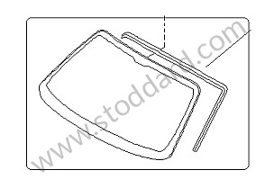 WINDSCREEN OPTION: AUTOMATICALLY DIMMABLE INTERIOR AND DOOR MIRRORS (Option code: I267), OPTION: WINDSCREEN WITHOUT SHADE BAND (Option code: I568) (98754191118)