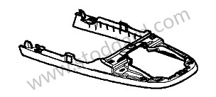 FRAME OPTION: DECORATIVE TRIM ON GEAR LEVER SELECTOR PAINTED (Option code: IXDJ) (98755326101G2X)