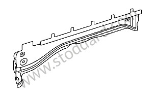 WATER DRAIN PLATE RIGHT (98756176201)