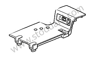 ADAPTER black / black (01C) / OPTION: CD RADIO PORSCHE CDR 30 (Option code: I695), OPTION: UNIVERSAL MULTIMEDIA INTERFACE (Option code: I870) (9976424630001C)
