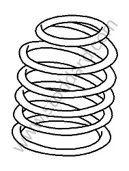 COIL SPRING YELLOW / YELLOW / OPTION: STANDARD CHASSIS (Option code: I029) (98733353189504)