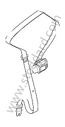SEAT BELT sand beige / sand beige (6M4) / OPTION: SEAT BELTS IN SAND BEIGE (Option code: IXST) (987803033056M4)