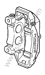 FIXED CALLIPER FRONT RIGHT (99735143210)