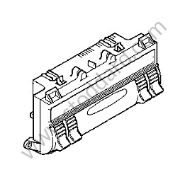 CONTROL PART OPTION: HEATED SEATS FRONT / REAR (Option code: I4A4) (95565320411)