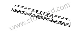 SCUFF PLATE Left-hand drive / PAIR / OPTION: SPECIAL MODEL PORSCHE DESIGN EDITION 1 (Option code: I755), OPTION: DOOR ENTRY GUARDS IN STAINLESS STEEL WITH LOGO (Option code: IX70) (98755198012)