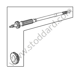 GEAR SET 2ND GEAR / 18/34 RATIO (91130290400)