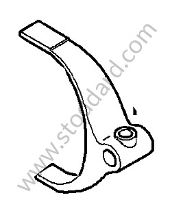 Selector fork for Porsche 997 05-08 &bull; 2005 &bull; 997 C2S &bull; Cabrio &bull; Manual Gearbox, 6 Speed