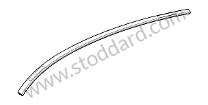 ROOF EDGE STRIP RIGHT (99755940291G2L)