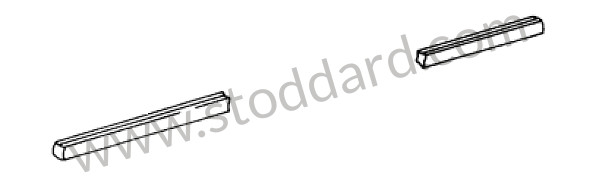 64441020 - SPRING BAR for Porsche 356B T6 &bull; 1961 &bull; 1600 (616/1 T6) &bull; Cabrio B T6 &bull; Manual Gearbox, 4 Speed