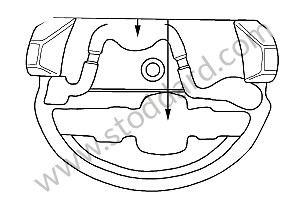 FOAM PART OPTION: TURBO WHEEL, 19 ZNTRALVERSCHLUSS (Option code: I422), OPTION: EMERGENCY WHEEL (Option code: I447), OPTION: CERAMIC BRAKE (PCCB) (Option code: I450) (99772210100)