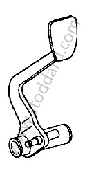 BRAKE PEDAL  (91142305311)