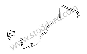 FUEL LINE OPTION: WITHOUT AIR CONDITIONER (Option code: I574) (99711031572)