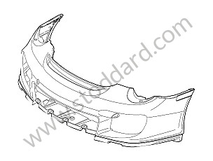 LINING Without OPTION:  HEADLAMP WASHER (Option code: I288) (99750519181)