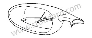 MIRROR HOUSING RIGHT / OPTION: RS VERSION (Option code: I004), OPTION: VERSION FOR GERMANY (Option code: I499) (99773162082)