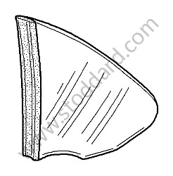 REAR WINDOW LEFT (99754311113)