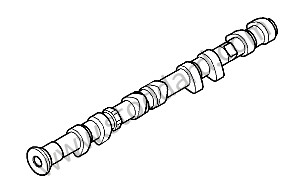 CAMSHAFT EXHAUST / CYLINDERS 1 TO 4 (94810524221)