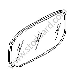 MIRROR GLASS LEFT / OPTION: DOOR MIRROR LEFT CONVEX (Option code: I5SJ), OPTION: DOOR MIRRORS AUTOMATICALLY DIMMABLE ELECTRIC RETRACT / ADJUSTABLE SEPARATELY HEATED MEMORY (Option code: I6XT), OPTION: DOOR MIRRORS AUTOMATICALLY DIMMABLE ELECTRICALLY RETRACTABLE ADJUSTABLE SEPARATELY HEATED (Option code: I6XW) (95573104703)