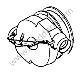Blower Motor COMPLETE (91157101800)