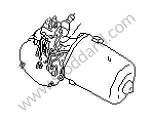 WIPER MOTOR Left-hand drive (91162811503)