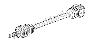 DRIVE SHAFT OPTION: TIPTRONIC TRANSMISSION (Option code: I249) (99733202447)