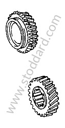 GEAR SET 4TH GEAR / 27/25 RATIO (91530290440)