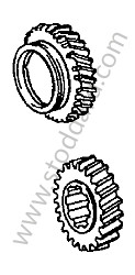 GEAR SET 4TH GEAR / 27/25 RATIO (91530290440)