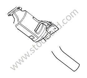CATALYTIC CONVERTER Part exchange (Send us your old part to receive the new one) / RIGHT / OPTION: EMISSIONS COMPLIANCE LEV (Option code: I0GM), OPTION: EMISSIONS COMPLIANCE EU 2  (Option code: I0GU) (955113024CX)