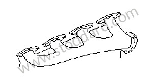 EXHAUST MANIFOLD CYLINDER 5 TO 8 (92811114605)