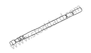 GEAR SHIFT ROD 1ST GEAR AND REVERSE (92830310527)