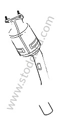 CATALYTIC CONVERTER Part exchange (Send us your old part to receive the new one) / LEFT (955113023EX)
