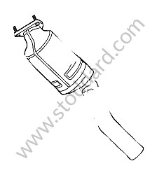 CATALYTIC CONVERTER Part exchange (Send us your old part to receive the new one) / RIGHT (955113024DX)